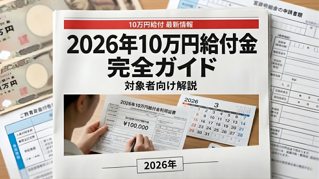 10万円非課税世帯支援金2026