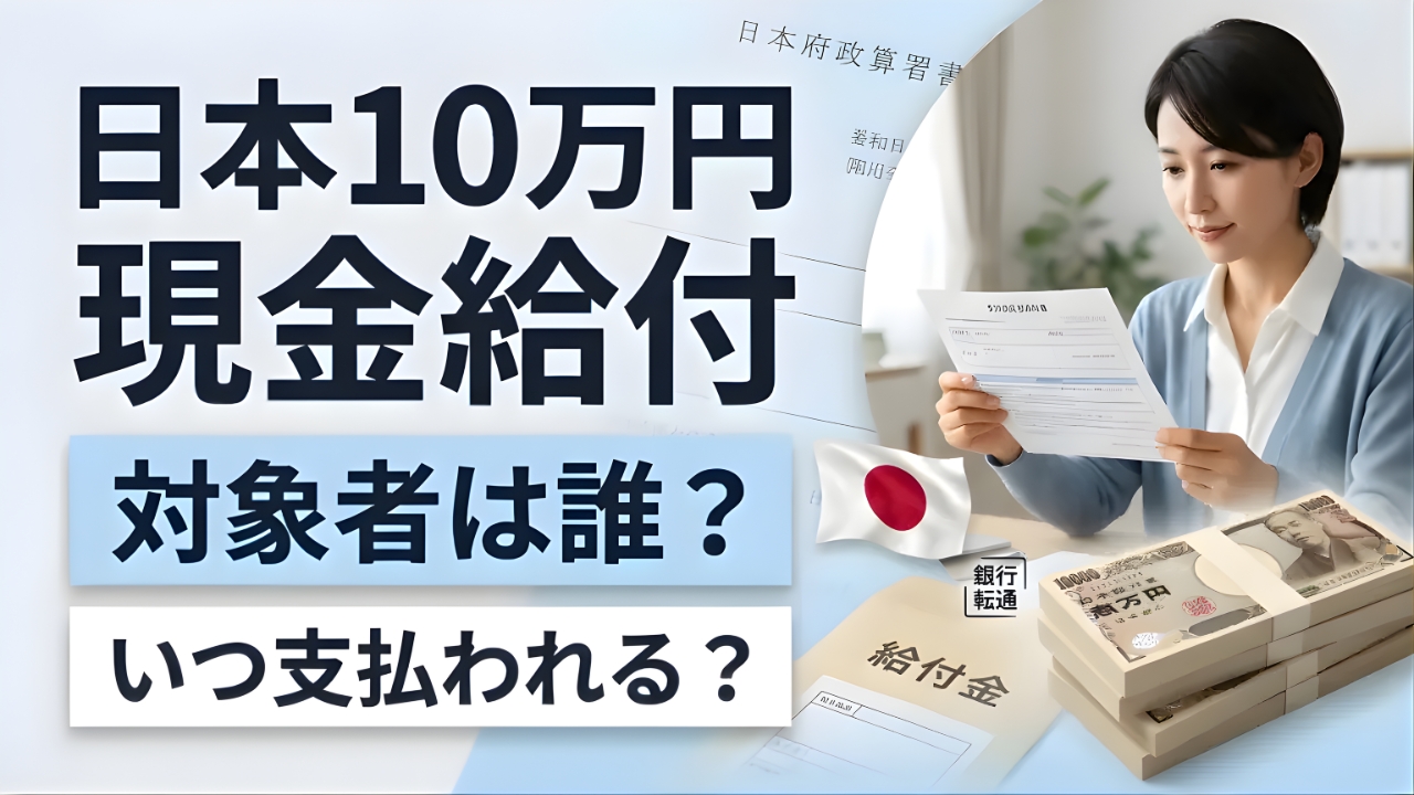 日本全国10万円給付金2026